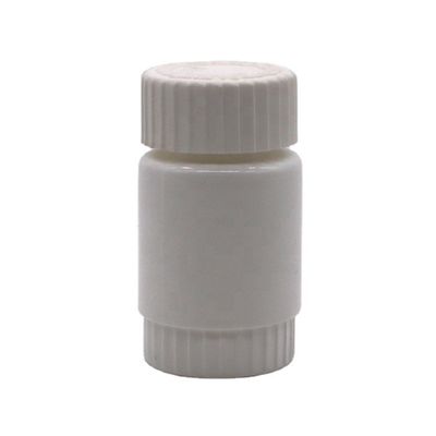 Bouteille en plastique carré en forme de bambou vide en HDPE de 60 ml pour complément médicinal