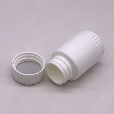 Bouteille en plastique carré en forme de bambou vide en HDPE de 60 ml pour complément médicinal