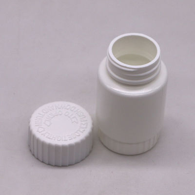 Bouteille en plastique carré en forme de bambou vide en HDPE de 60 ml pour complément médicinal