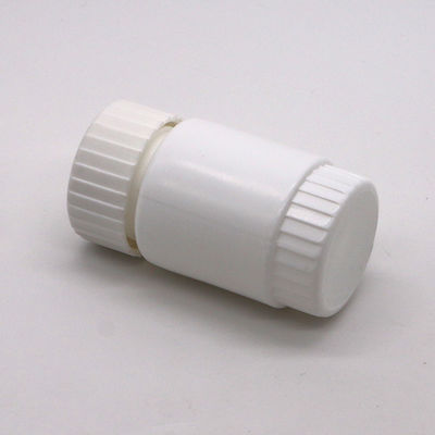 Bouteille en plastique carré en forme de bambou vide en HDPE de 60 ml pour complément médicinal
