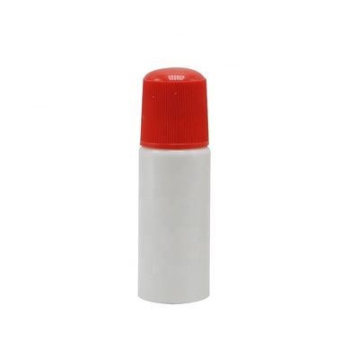 Matériau du corps PE Bouteille à rouleaux rechargeable de 70 cc pour huiles essentielles et cosmétiques