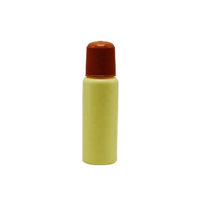 Matériau du corps PE Bouteille à rouleaux rechargeable de 70 cc pour huiles essentielles et cosmétiques