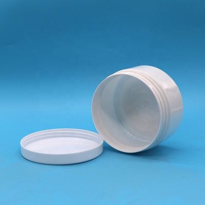 Récipients de médicaments à large bouche avec des bouteilles de crème rondes en PET de 8 oz et un logo personnalisé