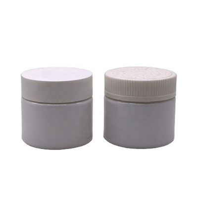 Garde personnelle industrielle 100 ml PE bouteille vide en plastique à large bouche avec bouchon à vis