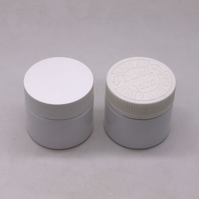 Garde personnelle industrielle 100 ml PE bouteille vide en plastique à large bouche avec bouchon à vis