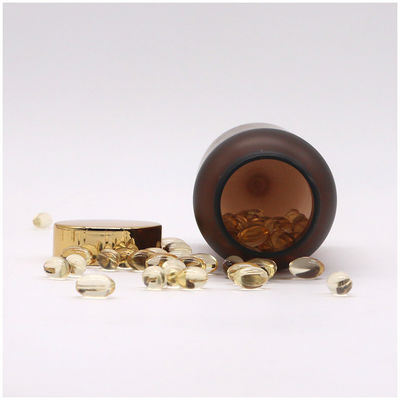 250 ml flacon en plastique PET pour supplément Pilule Capsule Composition de stockage de comprimés Matte Finition
