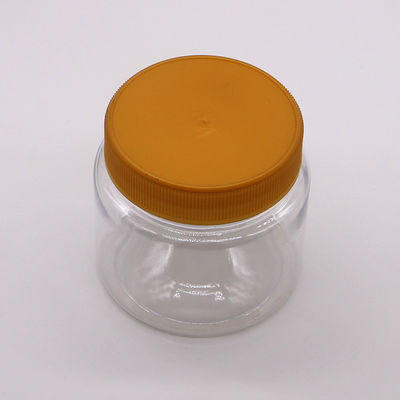 Matériau du collier Bouteilles en plastique PET 5oz 150cc Jar en plastique clair Mason pour le stockage des aliments