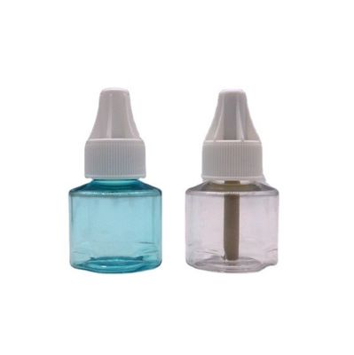 Matériau de base PET Bouteille de liquide pour répulsif électrique contre les moustiques 55 ml avec bâton de diluant