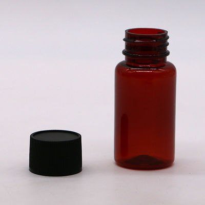 Matériau de base PET 1 oz/25 ml Bouteille en plastique liquide oral personnalisée pour l'industrie médicale