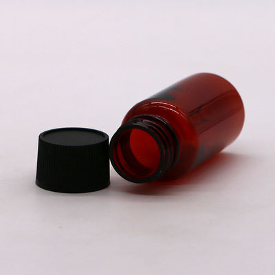 Matériau de base PET 1 oz/25 ml Bouteille en plastique liquide oral personnalisée pour l'industrie médicale