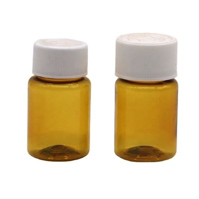 Emballage pharmaceutique Bouteille en plastique PET avec couleur transparente et sérigraphie
