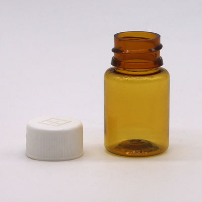 Emballage pharmaceutique Bouteille en plastique PET avec couleur transparente et sérigraphie