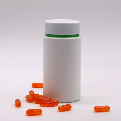 Couleur personnalisée PE Caps Deux couches de conteneur de supplément solide pour 175ml bouteille de pilule