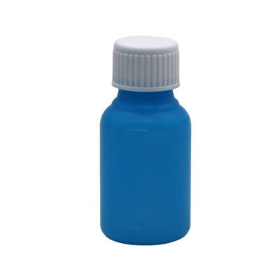 Bouteille de comprimés de médicaments liquides en HDPE de 30 ml / 1 oz / 1 cc avec capuchon CRC et sérigraphie
