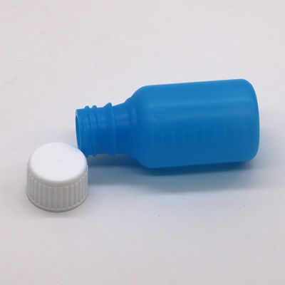 Bouteille de comprimés de médicaments liquides en HDPE de 30 ml / 1 oz / 1 cc avec capuchon CRC et sérigraphie