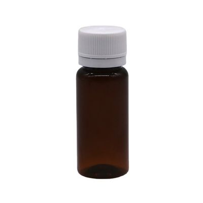 GMP Pharmaceutical 30 ml flacon de liquide de sirop en plastique PET avec bouchon à vis antidérapant