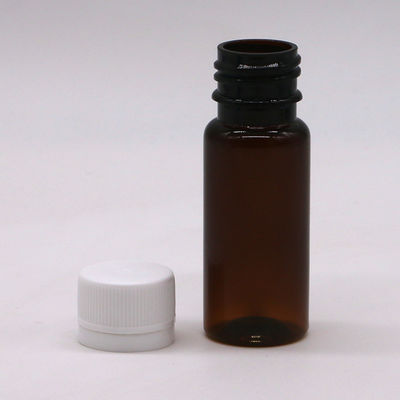 GMP Pharmaceutical 30 ml flacon de liquide de sirop en plastique PET avec bouchon à vis antidérapant