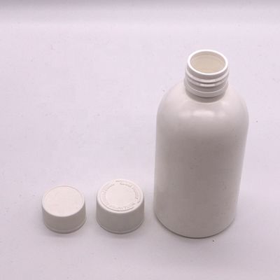 Impression par écran 100 ml/200 ml250 ml HDPE Bouteille blanche vide de médicament avec capuchon de sécurité pour enfants