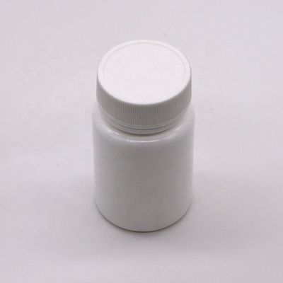 Bouteille en plastique HDPE de 45 ml avec bouchon à vis et service d'impression d'étiquettes sur mesure
