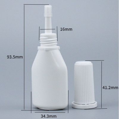 LOGO Bouteille de pulvérisation en PE de 10 ml personnalisée pour la séparation des poudres et le spray nasal