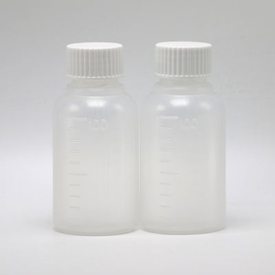 Médecine industrielle Bouteille de sirop en HDPE 60 ml / 2 oz Blanc/Bleu Opaque Anti-ultraviolet