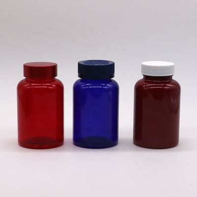 Bouteille de médicament en plastique vide en capsule PET avec capuchon CRC à vis 175ML/CC/6OZ