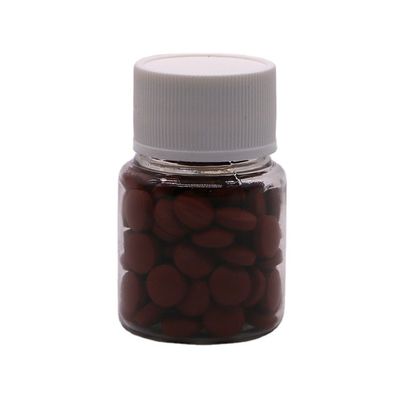 Emballage pharmaceutique Bouteille de pilules en plastique PET de 35 ml avec capuchons personnalisables