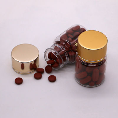 Emballage pharmaceutique Bouteille de pilules en plastique PET de 35 ml avec capuchons personnalisables