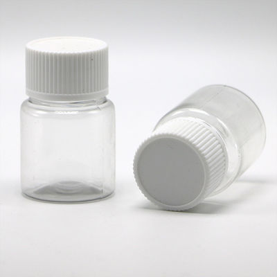 Emballage pharmaceutique Bouteille de pilules en plastique PET de 35 ml avec capuchons personnalisables