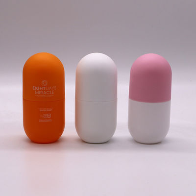 Populaire 120cc/130ml/180ml HDPE Bouteille en forme de capsule pour complément alimentaire 4 oz