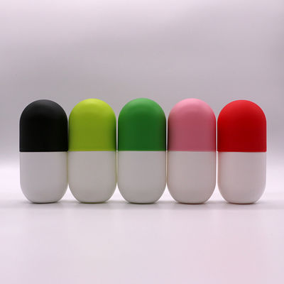Populaire 120cc/130ml/180ml HDPE Bouteille en forme de capsule pour complément alimentaire 4 oz