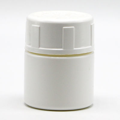 30 ml HDPE Portable Poudre blanche en plastique Pilule de médicament Bouteilles de comprimés Contenant avec capuchon de sécurité pour enfants