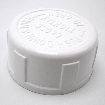 30 ml HDPE Portable Poudre blanche en plastique Pilule de médicament Bouteilles de comprimés Contenant avec capuchon de sécurité pour enfants