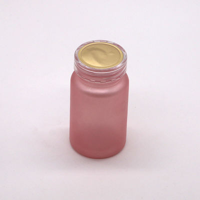 100 ml PET Ambre Bouteille de médicament en plastique pour pilule/vitamine/collier de capsule Matériau PET