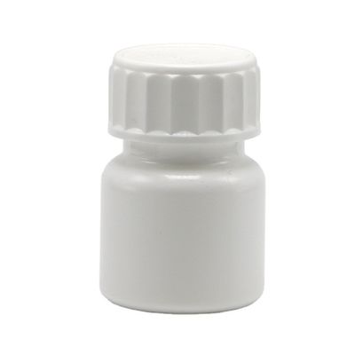 Logo personnalisé 30ml PE Bouteille blanche de médicament avec bouchon à vis haute durabilité