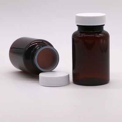 Collier en PET personnalisable Bouteille en plastique solide de 120 ml pour médicaments et produits de santé