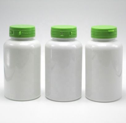 220 ml PET Bouteille ronde blanche pour produits de soins de santé Matériau de base du produit PET Couvercle détachable