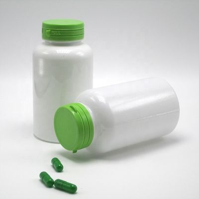 220 ml PET Bouteille ronde blanche pour produits de soins de santé Matériau de base du produit PET Couvercle détachable
