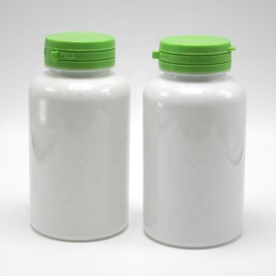 220 ml PET Bouteille ronde blanche pour produits de soins de santé Matériau de base du produit PET Couvercle détachable