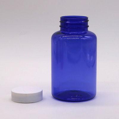 300 ml / 10 oz Bouteille en plastique PET de forme ronde avec capuchon pour contenant de bouteille de pilule