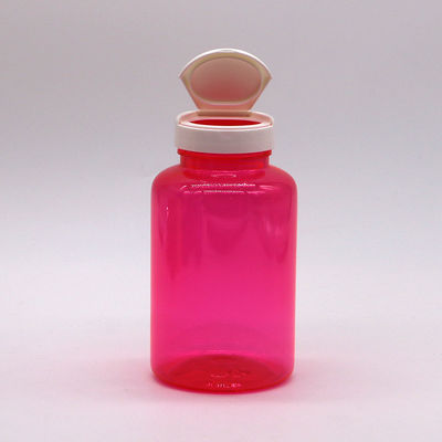 300 ml / 10 oz Bouteille en plastique PET de forme ronde avec capuchon pour contenant de bouteille de pilule