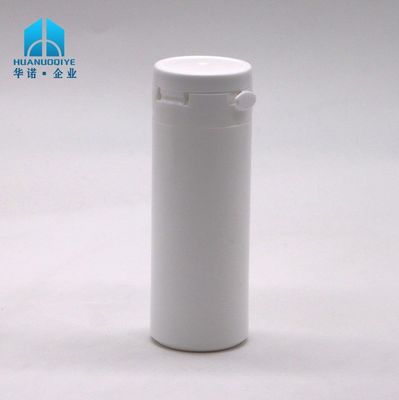 Type d'étanchéité déchirée Bouteille en plastique PE congelée de 50 ml pour le stockage de capsules de pilules de supplément