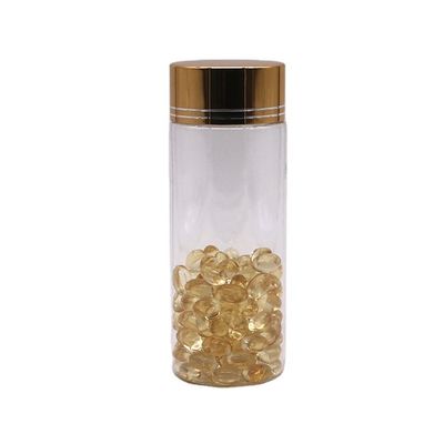 Impression par écran 160ml PET Bouteille de médicament en plastique vide pour pilule Capsule de vitamine