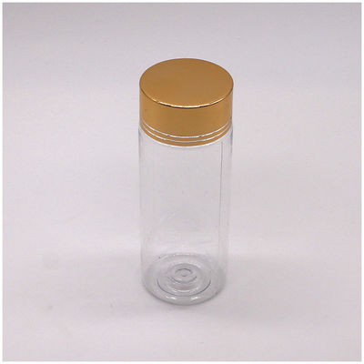 Impression par écran 160ml PET Bouteille de médicament en plastique vide pour pilule Capsule de vitamine