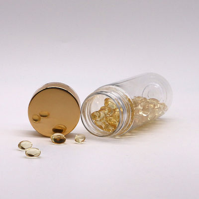 Impression par écran 160ml PET Bouteille de médicament en plastique vide pour pilule Capsule de vitamine