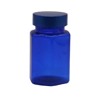 Bouteille en plastique PET de 150 ml/5 oz pour le stockage des capsules et pilules de supplément