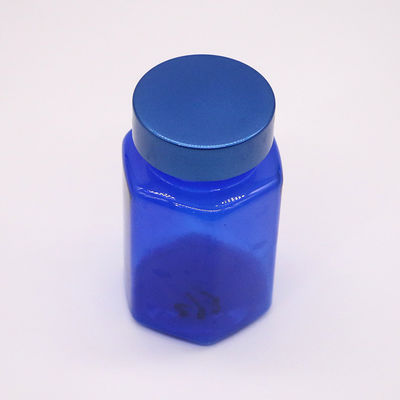 Bouteille en plastique PET de 150 ml/5 oz pour le stockage des capsules et pilules de supplément