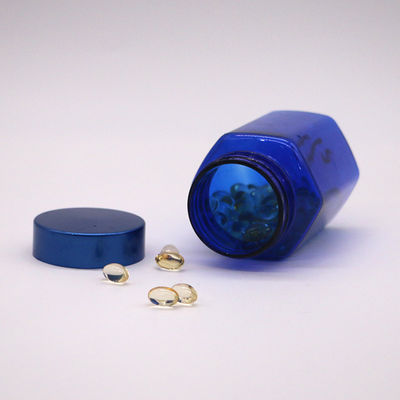 Bouteille en plastique PET de 150 ml/5 oz pour le stockage des capsules et pilules de supplément