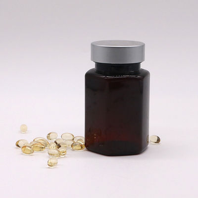 Bouteille en plastique PET de 150 ml/5 oz pour le stockage des capsules et pilules de supplément