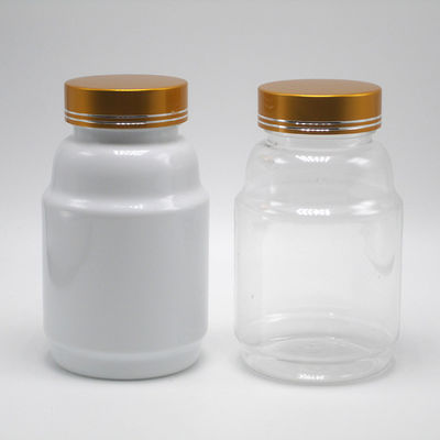 Couvercles anti-enfants Contenants en PET pour pilules pour pharmacie 250 ml